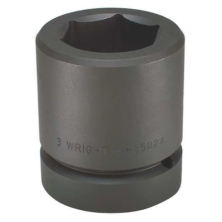 Impact Socket,2-1/2 In Dr,3-1/4 In,6 Pt