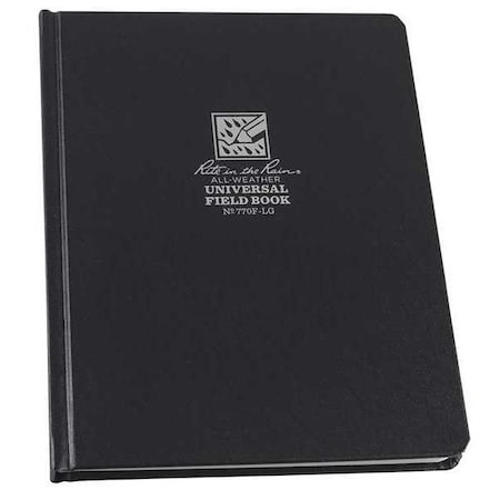 Book,Universal,80 Sheets,Black Cover
