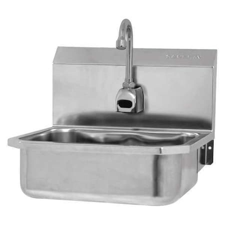 Hand Sink,16 In. L,AC Sensor