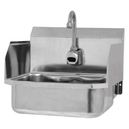 Hand Sink,15-1/4 In. W,Battery Sensor