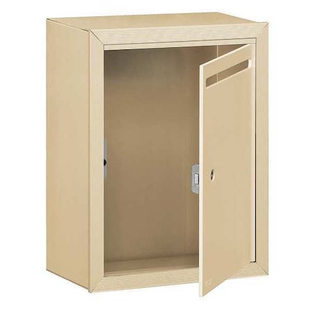 Letter Box, Sandstone, Powder Coated, 1 Doors, Surface, Private