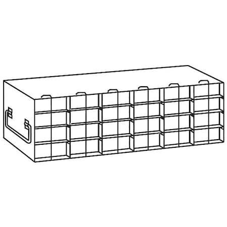 Freezer Rack,for Matrix Box,SS,Holds 24