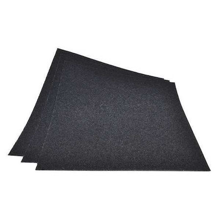 Sandpaper Sheet,Fine,100 Grit,PK100