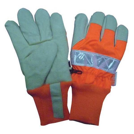 Gloves,M,Gold/Orange,Thinsulate,PR