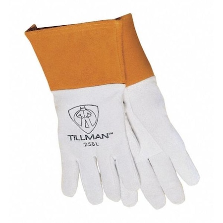 TIG Welding Gloves, Deerskin Palm, L, PR