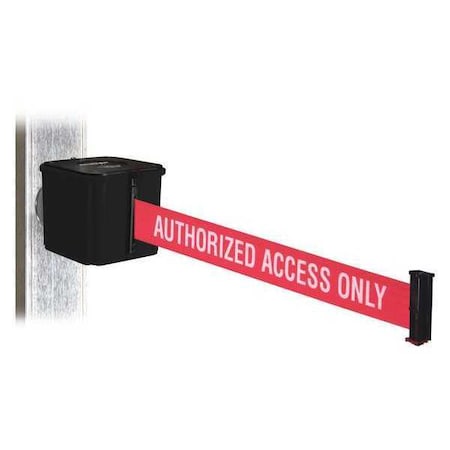 Belt Barrier,Authorized Access Only,4inH