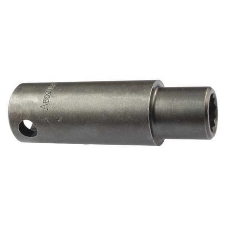 3/8 Dr, 9/16 Size, SAE Impact Socket, 6 Pts