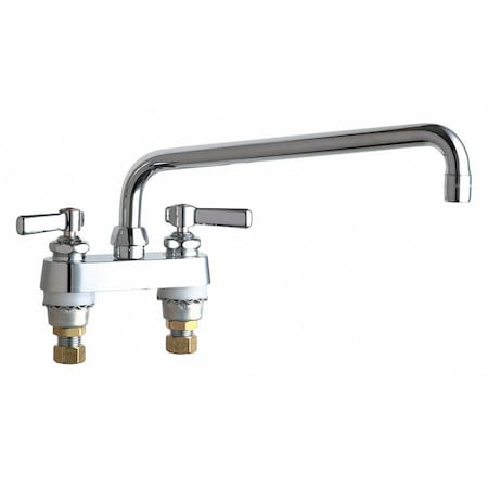 Manual, 4 Mount, 2 Hole Low Arc Laundry Sink Faucet