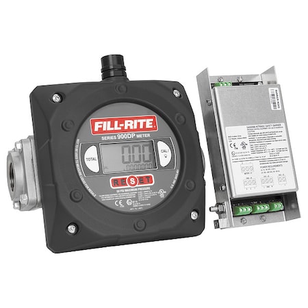 Flowmeter,50 PSI,1 In.,Digital,Pulse