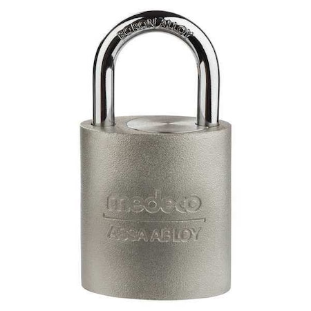 Padlock, Keyed Different, Long Shackle, Square Stainless Steel Body, Hardened Steel Shackle