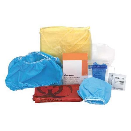 First Aid Kit Refill, Orange, 10 Pcs.