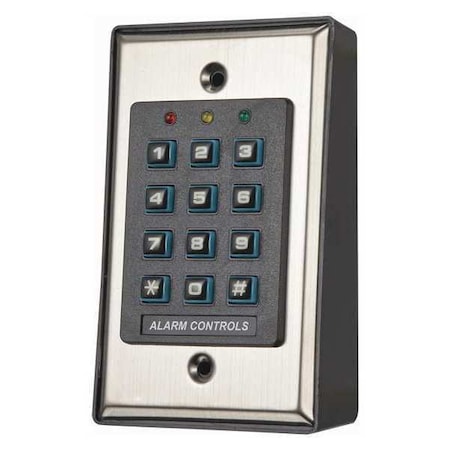 Keypad,SS,5in. H X 3in. W X 2 In. D