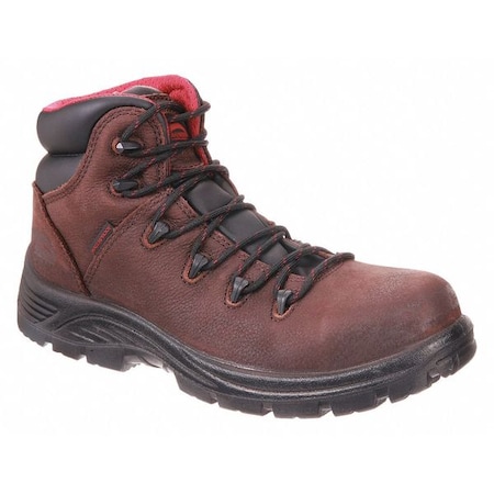 Size 11-1/2 Men's Hiker Boot Composite Work Boot, Brown