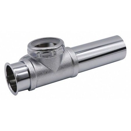 Center Outlet,1-1/2 Pipe Dia.,Chrome