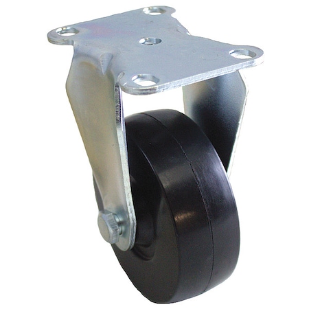 Plate Caster,175 Lb. Ld Rating,Delrin