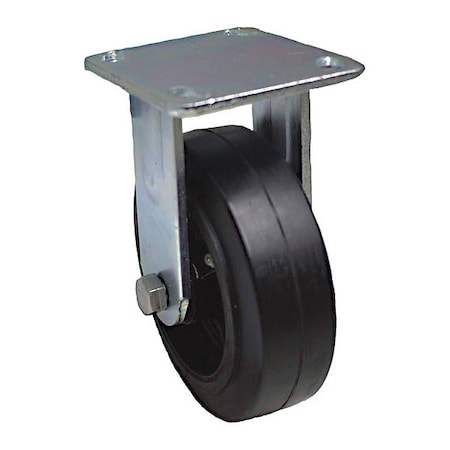 NSF-Listed Plate Caster,550 Lb. Ld Rating,Roller