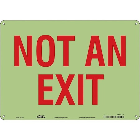 Safety Sign,10 In X 14 In,Polyethylene