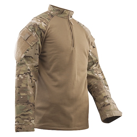 Combat Shirt,2XL,Regular,Multicam