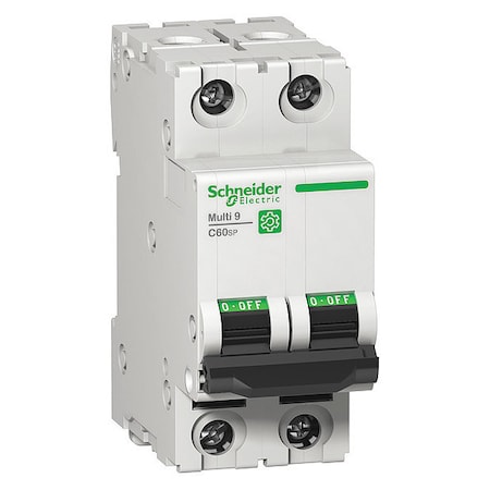 IEC Supplementary Protector, 5 A, 240/415/440V AC, 2 Pole, DIN Rail Mounting Style, C60SP Series