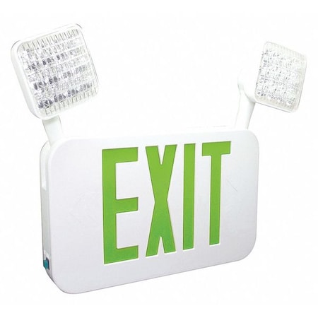 Exit Sign,Green Letter Color,3.40W,LED