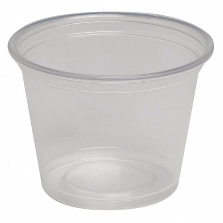 Portion Cup,1 Oz.,Plastic,PK4800