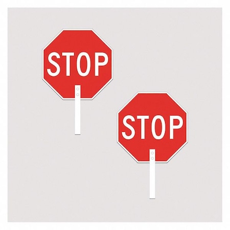 Stop Sign, 18 In Aluminum