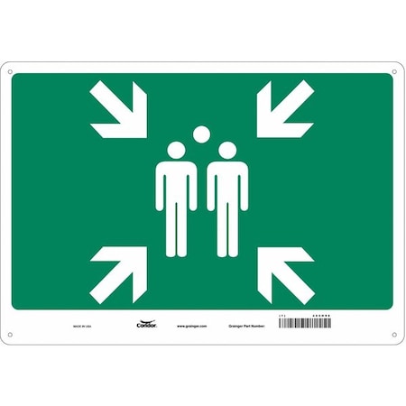 Safety Sign,20 Wx14 H,0.032 Thick