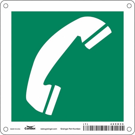 Safety Sign,6 Wx6 H,0.010 Thick