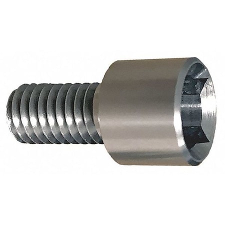 1/4-20 Socket Head Cap Screw, Plain 18-8 Stainless Steel, 5/8 In Length