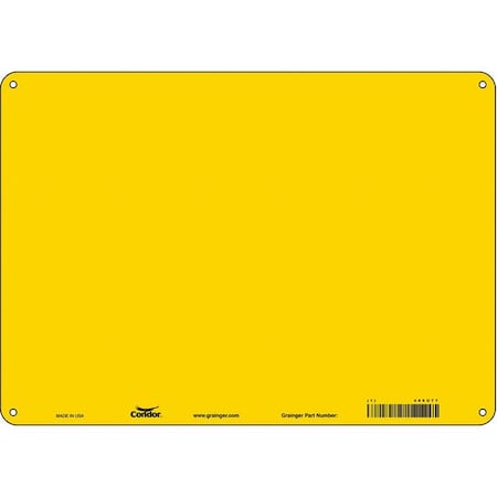 Safety Sign,14W,10 H,0.320 Thick,PK10