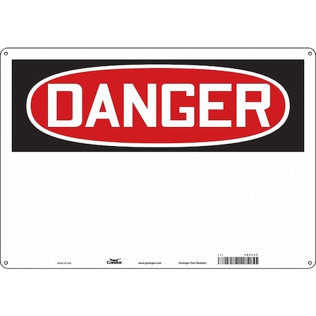 Safety Sign,20 W,14 H,0.032 Thickness