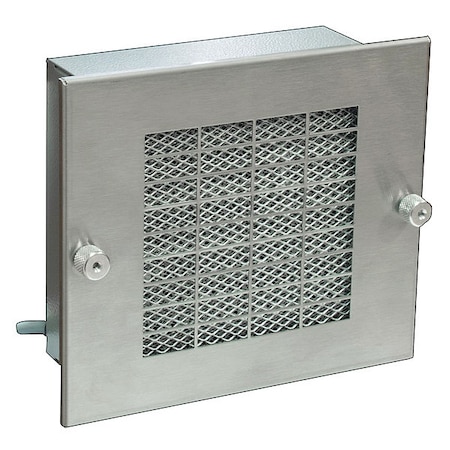 Standard Square Axial Fan, 115V AC, 1 Phase, 117 Cfm, 6 1/8 In W.