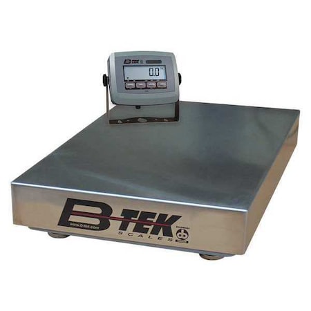 Digital Platform Bench Scale With Remote Indicator 500 Lb. Capacity