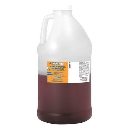 Structural Adhesive, Amber, 4 Min Functional Cure, Jug
