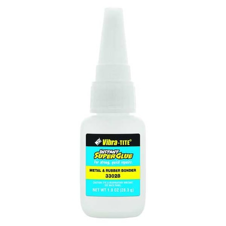 Instant Adhesive, 330 Series, Clear, 1 Oz, Bottle