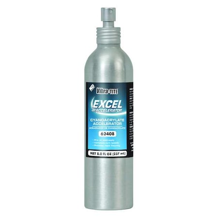 Accelerator, Excel 624 Series, Light Amber, 8 Fl Oz, Bottle