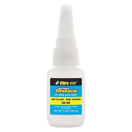 Instant Adhesive, 381 Series, Clear, 1 Oz, Bottle