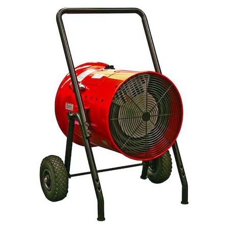 Portable Electric Salamander Heater, 15,000, 240V AC, 1 Phase