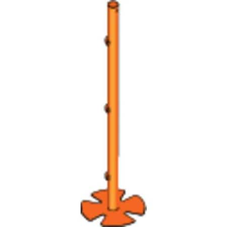 Barrier System Rotating Column,Orange