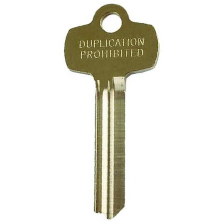 Key Blank,Standard,J Keyway,1/2in.