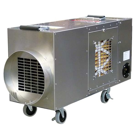 Portable Electric Ducted & Tent Heater, 200/240V AC, 1 Phase