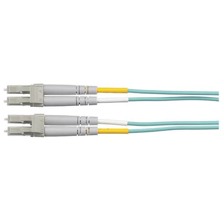 Fiber Optic Patch Cord,Aqua,16.40 Ft.