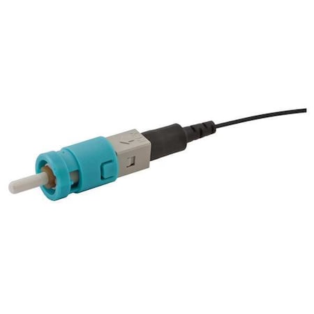 Fiber Optic Connector,Fiber,Aqua,PK12