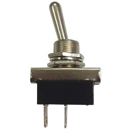 Toggle Switch,SPST,Silver