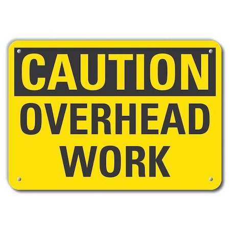 Caution Sign,Recycled Aluminum,7 In. H, LCU3-0226-RA_10x7