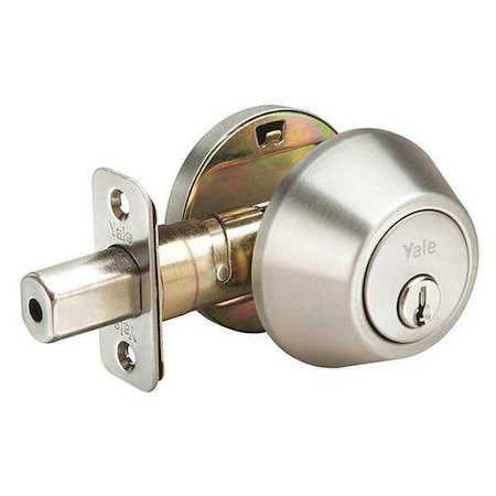 Deadbolt,SS,Keyed Different,Medium-Duty