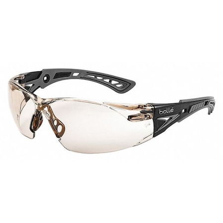 Safety Glasses, Wraparound CSP Polycarbonate Lens, Anti-Fog, Scratch-Resistant