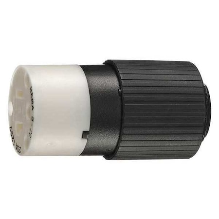 Blade Connector,Black/White,20A