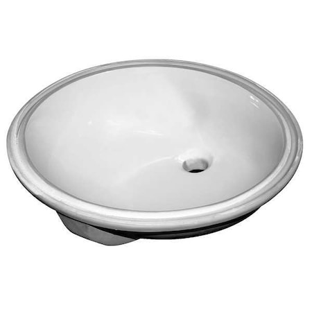 Lavatory Sink,Undermount Oval