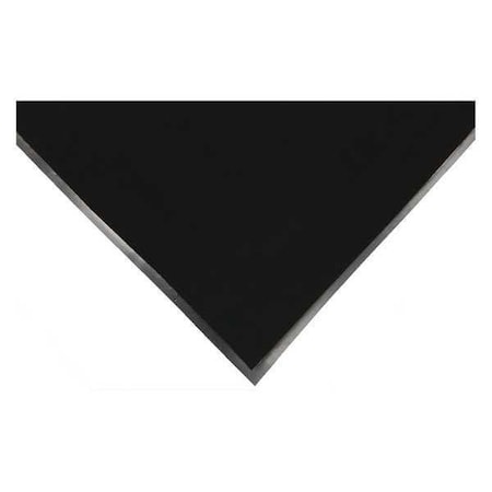 Entrance Mat, Black, 4 Ft. W X 6 Ft. L